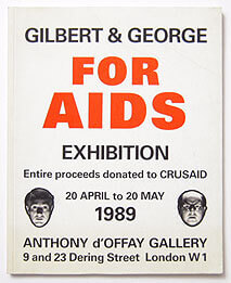 For Aids Exhibition | Gilbert & George