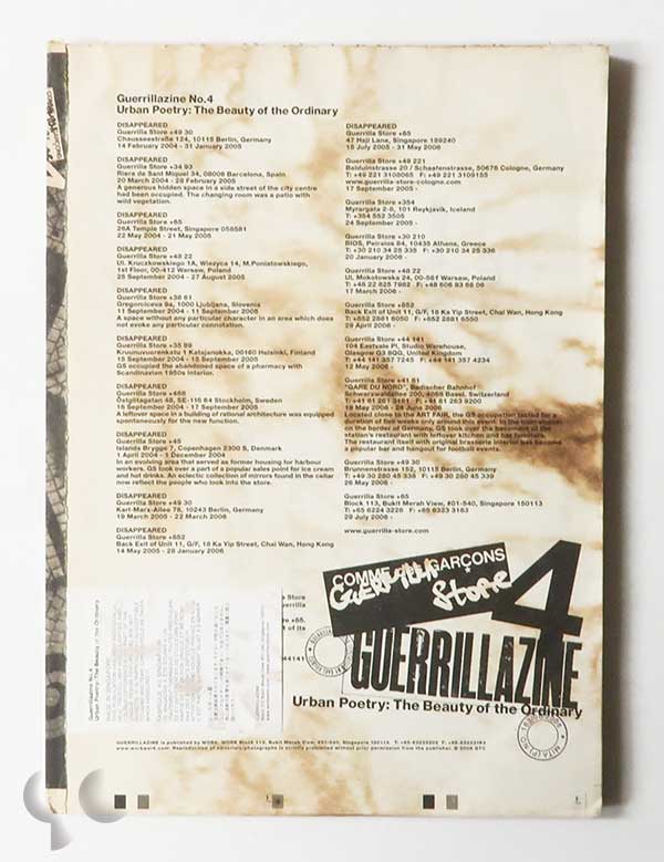 Guerrillazine no.4 Urban Poetry: The Beauty of the Ordinary