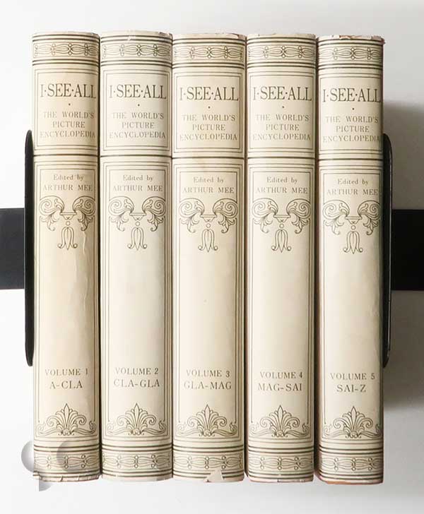 I See All: The World's First Picture Encyclopedia 5 Volume Set