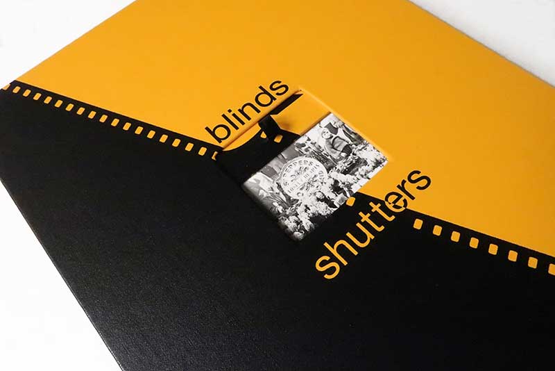 日本製国産Michael Cooper（マイケル・クーパー） 写真集『Blinds＆Shutters』 Beatles / Rolling Stones / Andy Warhol THE BEATLES