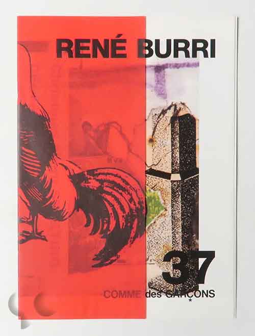 RENE BURRI Comme des Garçons 2012 Booklet Flyer 37
