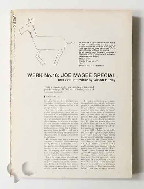 WERK Magazine No.16 Joe Magee Special