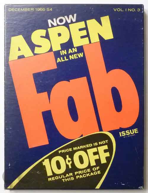 Aspen Vol.1 No.3 : Andy Warhol Fab Issue