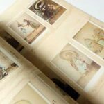 A carte album attributed to Shimooka Renjo, album dated 1865-1868 下岡蓮杖