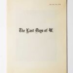 The Last Days of W. | Alec Soth